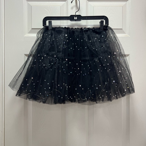LED Light Up Circle Skirt Tutu - Black - Picture 2 of 5